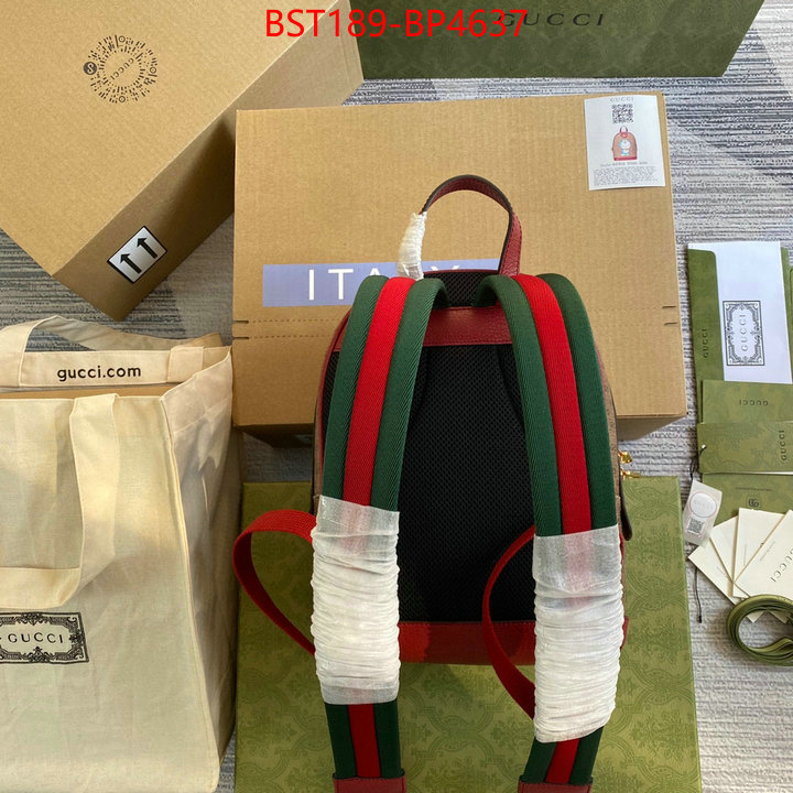 Gucci Bags(TOP)-Backpack-,high quality replica ,ID: BP4637,$: 189USD