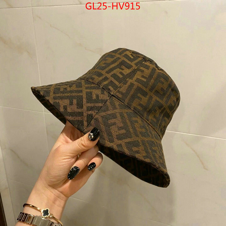 Cap (Hat)-Fendi,high quality aaaaa replica , ID: HV915,$: 25USD