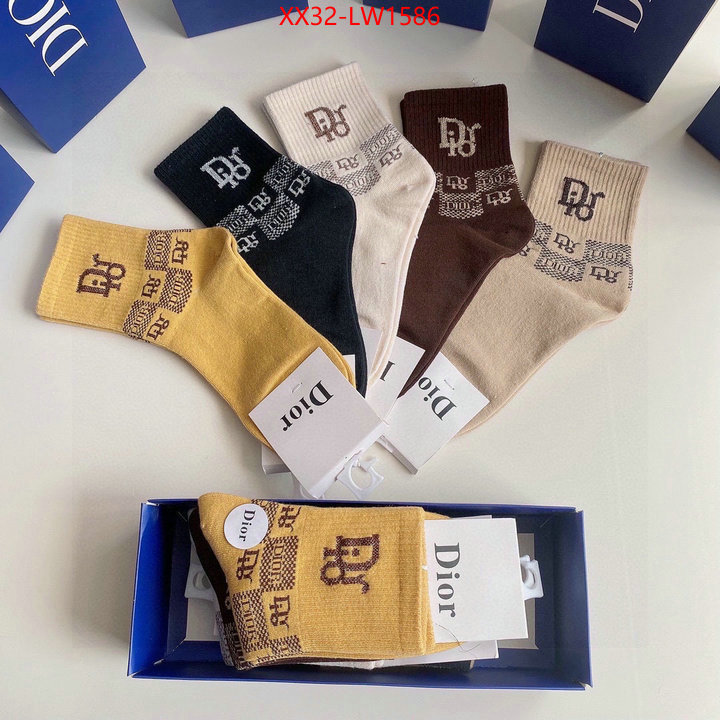 Sock-Dior,perfect quality , ID: LW1586,$: 32USD