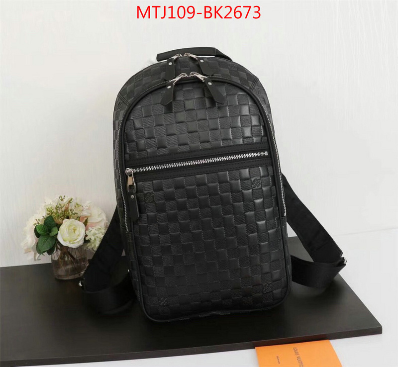 LV Bags(4A)-Backpack-,ID: BK2673,$:109USD