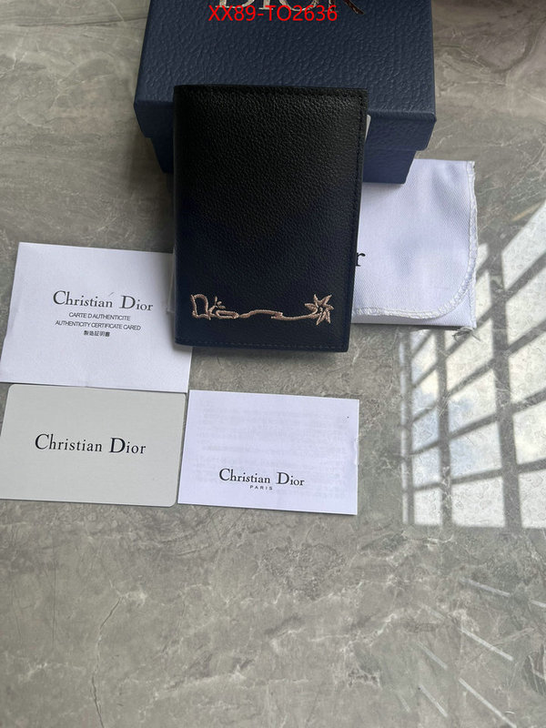 Dior Bags(TOP)-Wallet-,ID: TO2636,$: 89USD