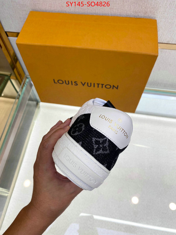 Men Shoes-LV,top quality designer replica , ID: SO4826,$: 145USD