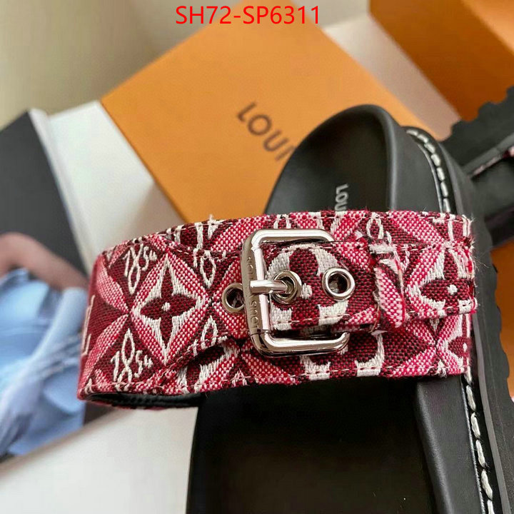 Women Shoes-LV,fake designer , ID: SP6311,$: 72USD