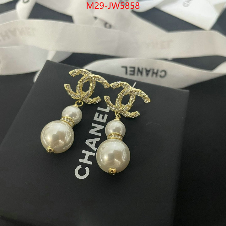 Jewelry-Chanel,perfect quality , ID: JW5858,$: 29USD
