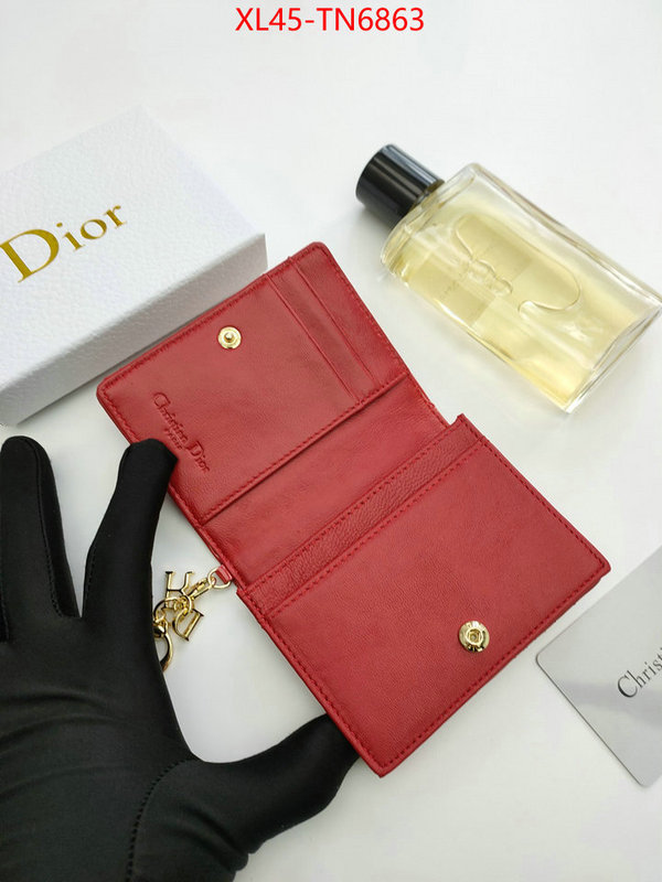 Dior Bags(4A)-Wallet-,ID: TN6863,$: 45USD