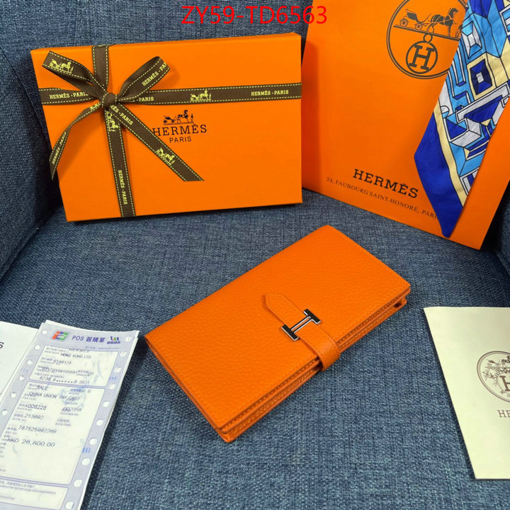 Hermes Bags(4A)-Wallet-,the best quality replica ,ID: TD6563,$: 59USD