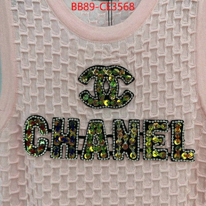 Clothing-Chanel,counter quality ,ID: CE3568,$: 89USD