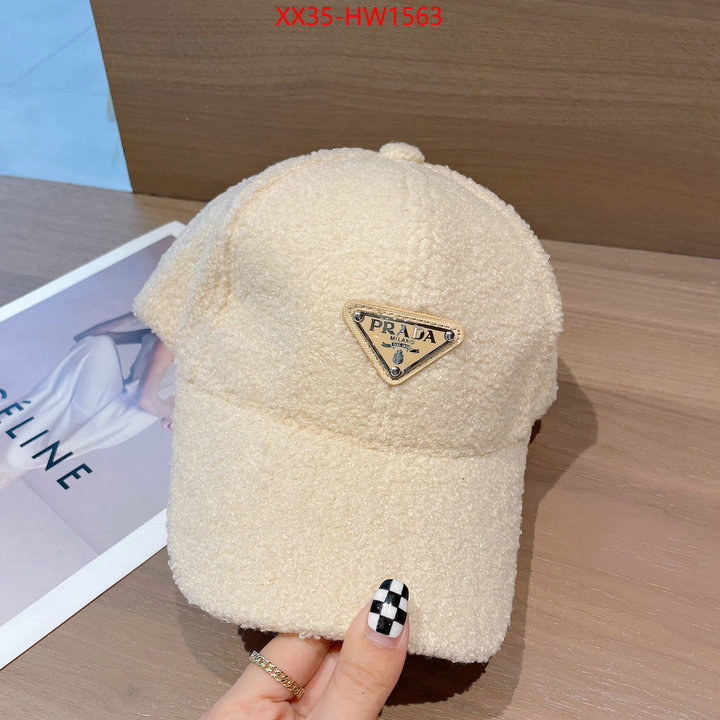Cap (Hat)-Prada,designer fake , ID: HW1563,$: 35USD