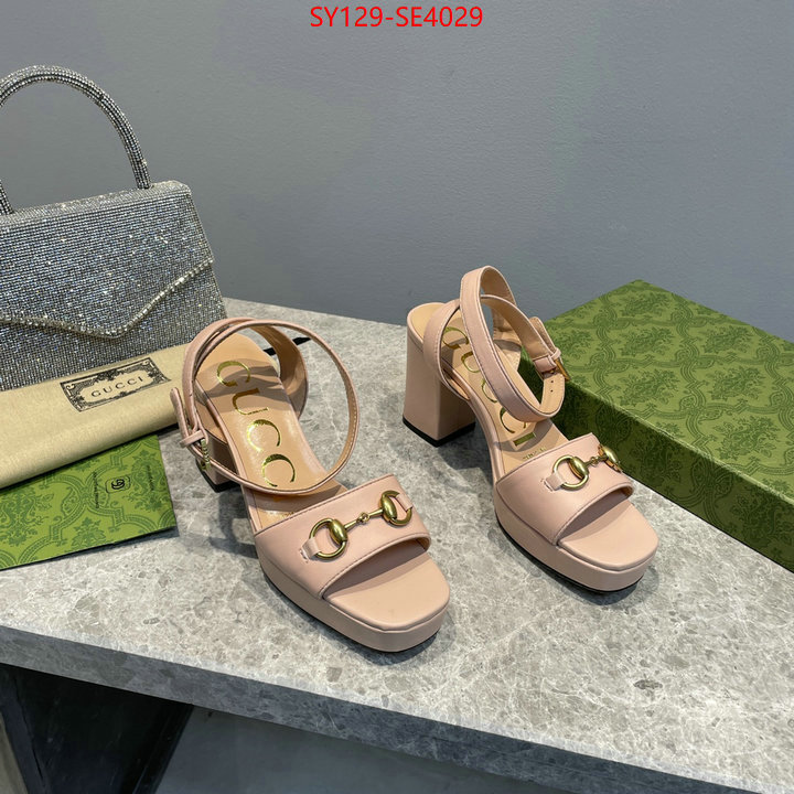 Women Shoes-Gucci,luxury fashion replica designers , ID: SE4029,$: 129USD