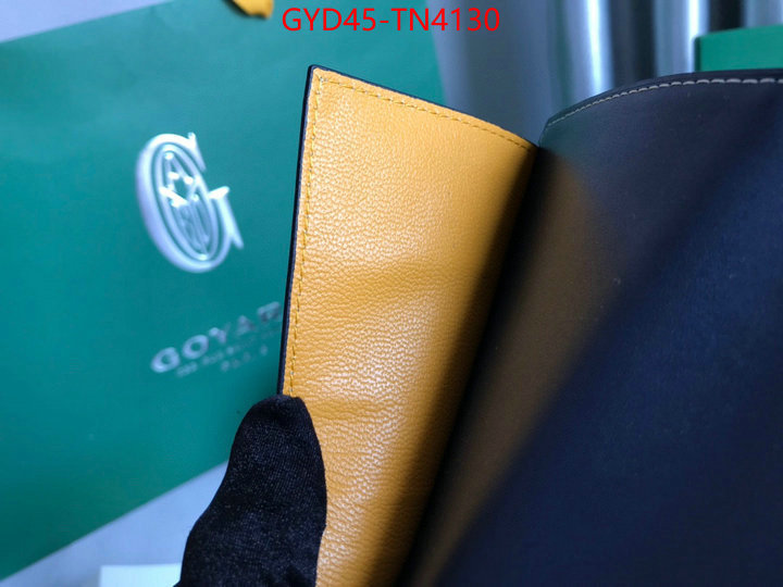 Goyard Bags(4A)-Wallet,wholesale replica ,ID: TN4130,$: 45USD