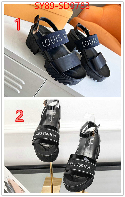 Women Shoes-LV,top perfect fake , ID: SD9783,$: 89USD