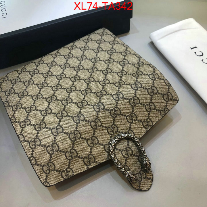 Gucci Bags(4A)-Wallet-,ID:TA342,$: 74USD