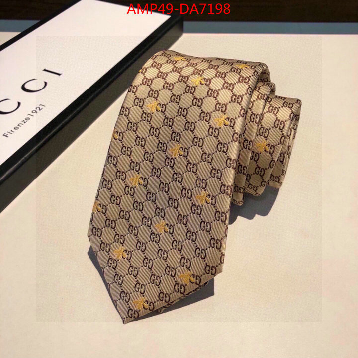 Ties-Gucci,customize the best replica , ID: DA7198,$: 49USD