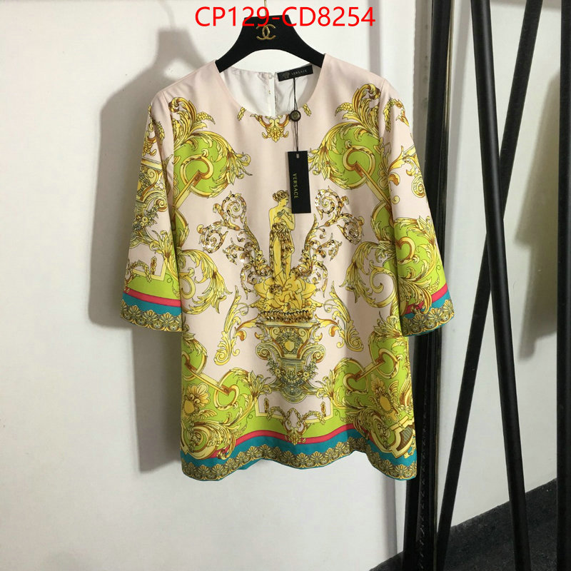 Clothing-Versace,knockoff highest quality , ID: CD8254,$: 129USD