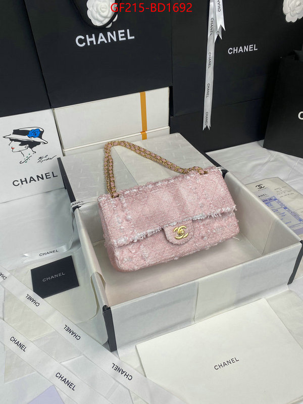 Chanel Bags(TOP)-Diagonal-,ID: BD1692,$: 215USD