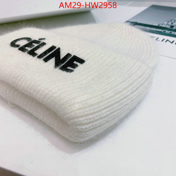 Cap (Hat)-Celine,buy first copy replica , ID: HW2958,$: 29USD