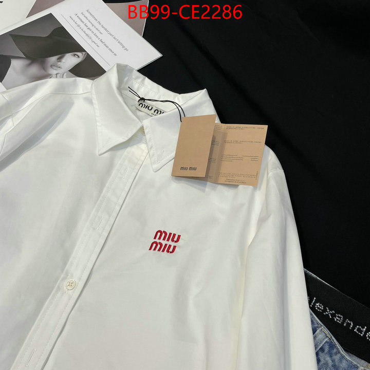 Clothing-MIU MIU,wholesale designer shop , ID: CE2286,$: 99USD