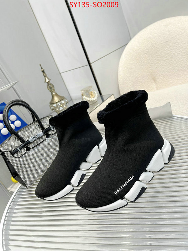 Women Shoes-Balenciaga,aaaaa customize , ID: SO2009,$: 135USD