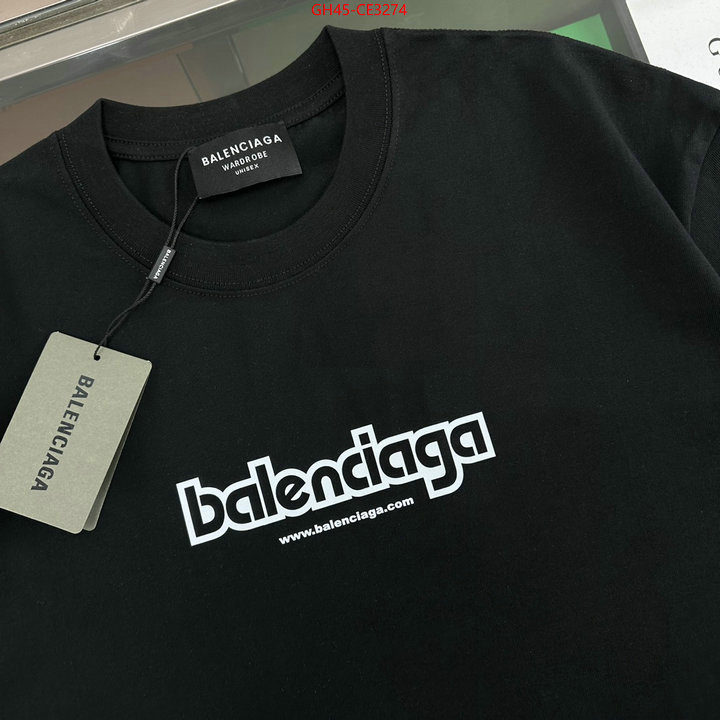 Clothing-Balenciaga,what is top quality replica , ID: CE3274,$: 45USD