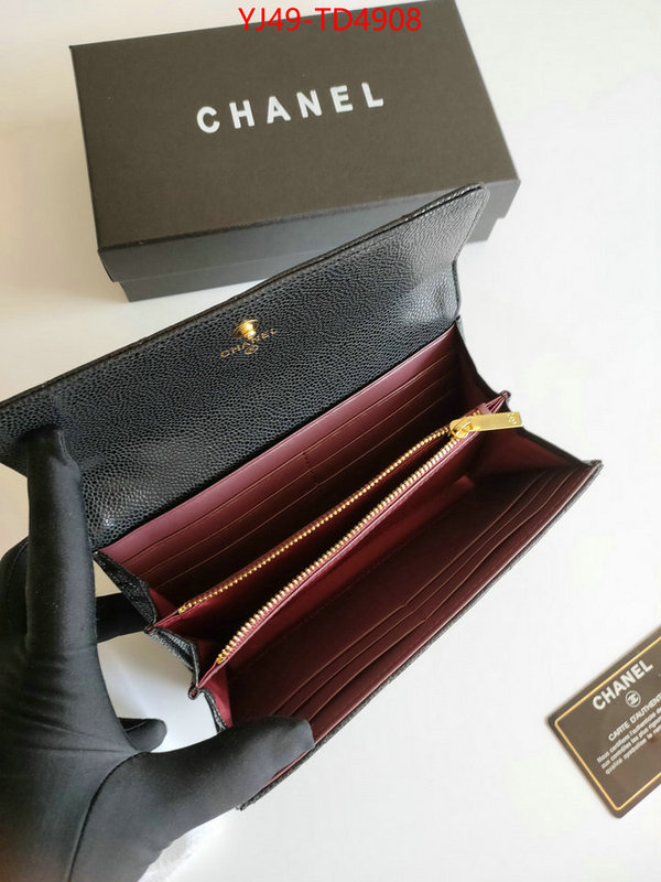 Chanel Bags(4A)-Wallet-,ID: TD4908,$: 49USD