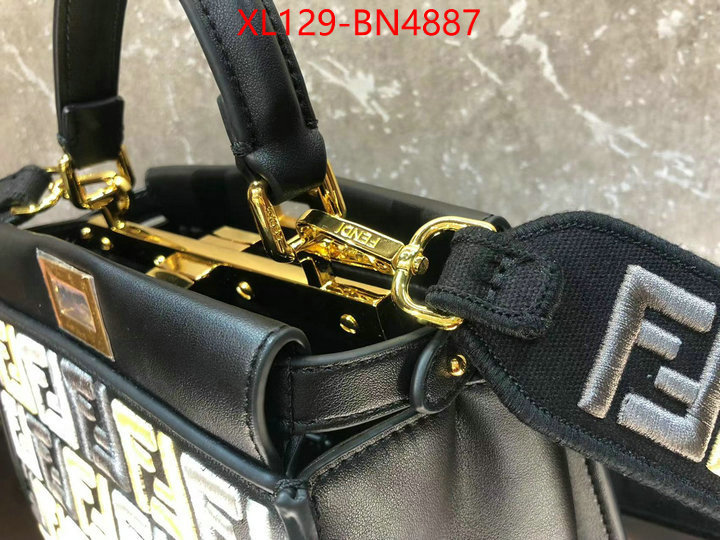 Fendi Bags(4A)-Peekaboo,2023 aaaaa replica 1st copy ,ID: BN4887,$: 129USD