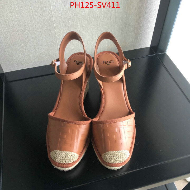 Women Shoes-Fendi,replica online , ID: SV411,$:125USD