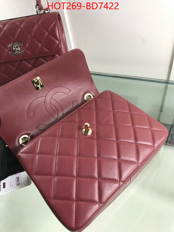 Chanel Bags(TOP)-Diagonal-,ID: BD7422,$: 269USD