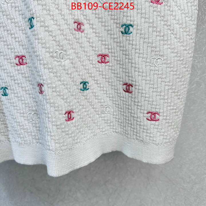 Clothing-Chanel,shop designer replica , ID: CE2245,$: 109USD