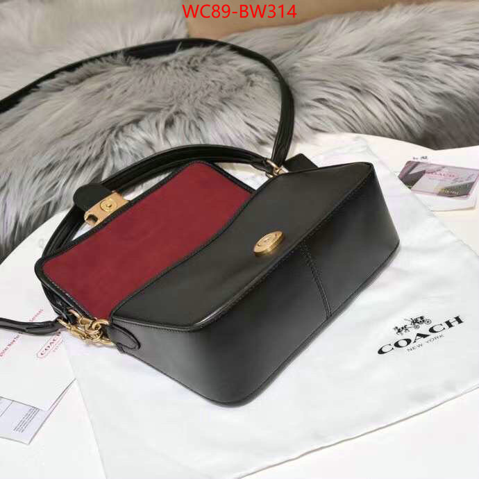 Coach Bags(4A)-Handbag-,replica best ,ID: BW314,$: 89USD