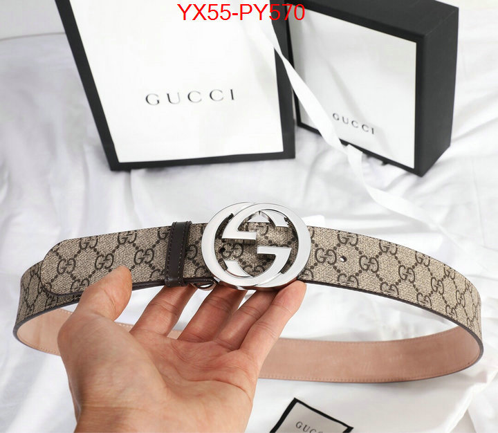 Belts-Gucci,best quality replica , ID: PY570,$:55USD