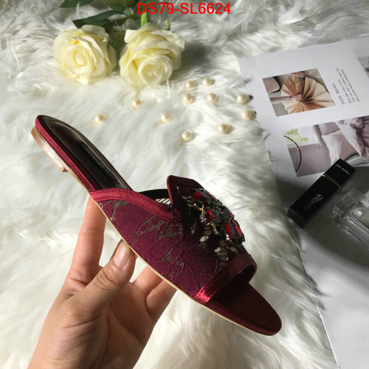 Women Shoes-DG,where to buy replicas , ID: SL6624,$: 79USD