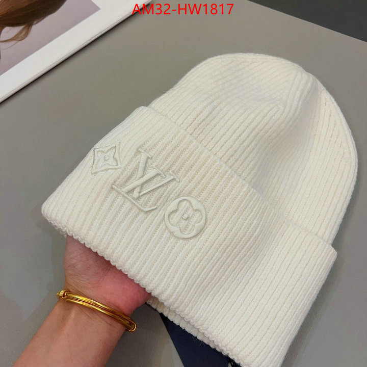 Cap (Hat)-LV,high quality designer replica , ID: HW1817,$: 32USD