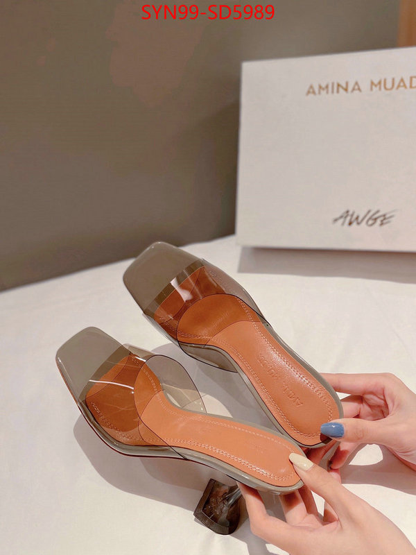 Women Shoes-Amina Muaddi,1:1 replica wholesale , ID: SD5989,$: 119USD