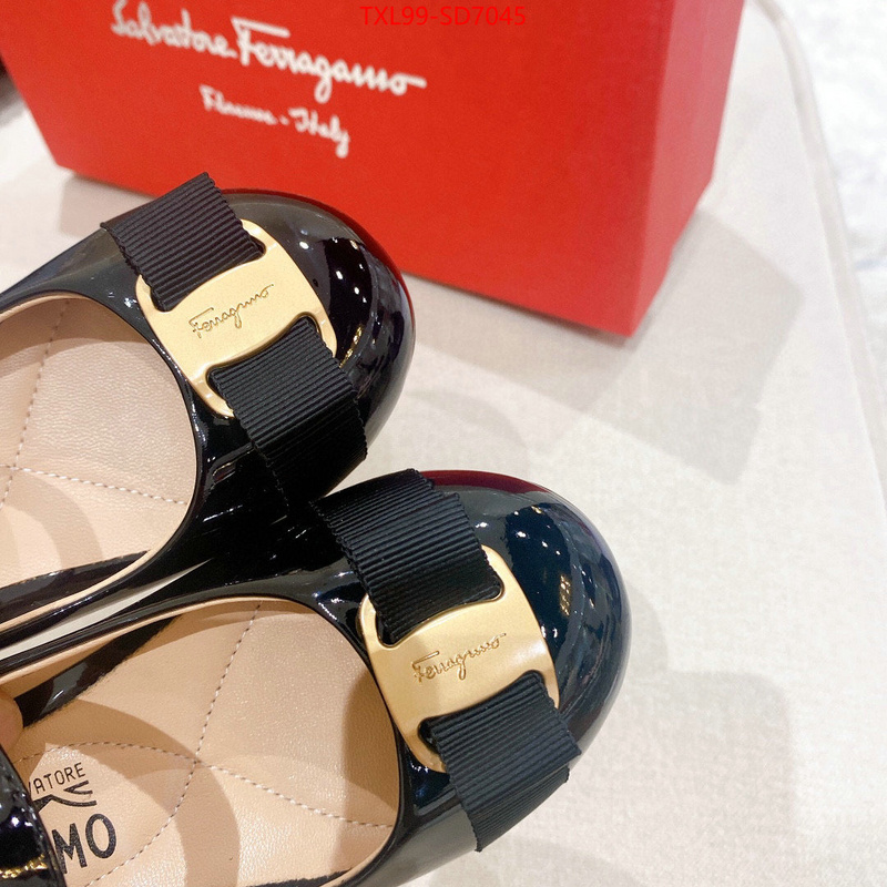 Kids shoes-Ferragamo,quality aaaaa replica , ID: SD7045,$: 99USD