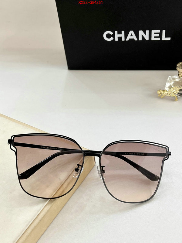 Glasses-Chanel,perfect quality , ID: GE4251,$: 52USD