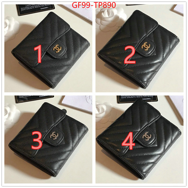 Chanel Bags(TOP)-Wallet-,ID: TP890,$: 99USD