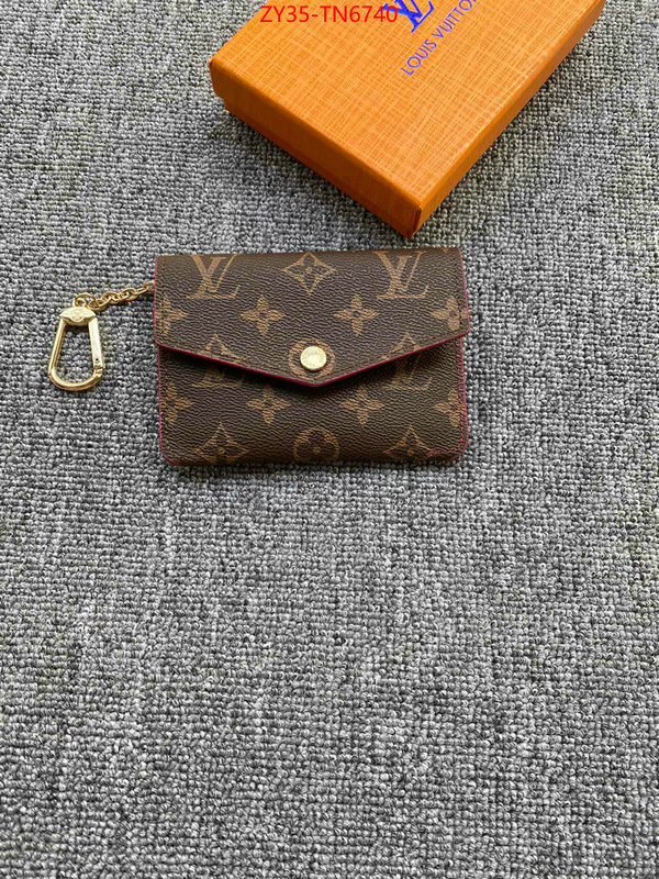 LV Bags(4A)-Wallet,ID: TN6740,$: 35USD