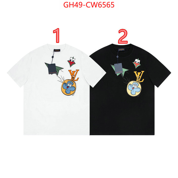 Clothing-LV,what is a 1:1 replica , ID: CW6565,$: 49USD