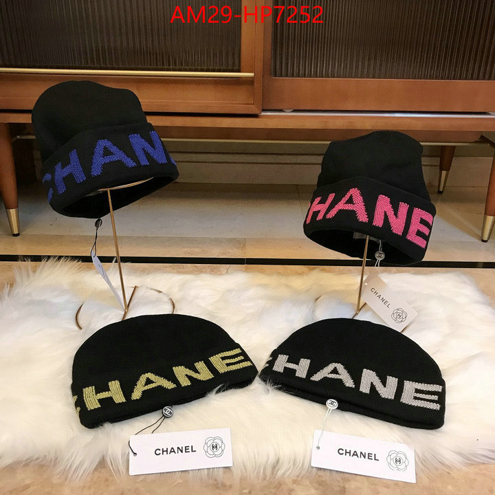 Cap (Hat)-Chanel,how to start selling replica , ID: HP7252,$: 29USD