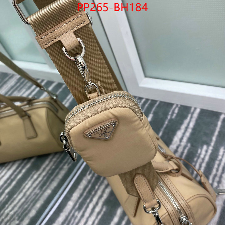 Prada Bags(TOP)-Diagonal-,ID: BH184,$:265USD