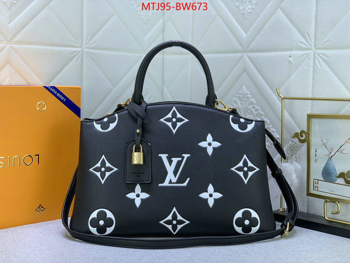 LV Bags(4A)-Handbag Collection-,customize best quality replica ,ID: BW673,$: 95USD