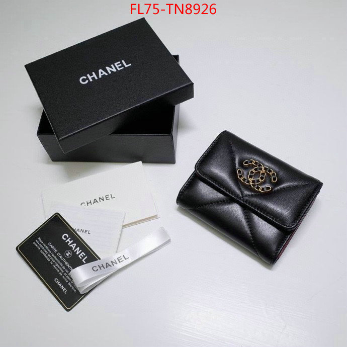 Chanel Bags(4A)-Wallet-,ID: TN8926,$: 75USD