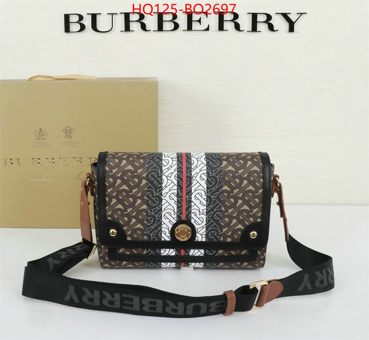 Burberry Bags(4A)-Diagonal,brand designer replica ,ID: BO2697,$: 125USD