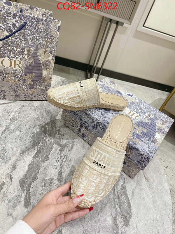 Women Shoes-Dior,the highest quality fake , ID: SN6322,$: 82USD