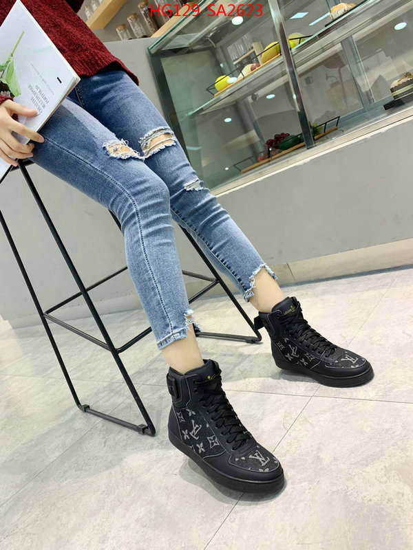 Women Shoes-LV,1:1 clone , ID:SA2623,$: 129USD