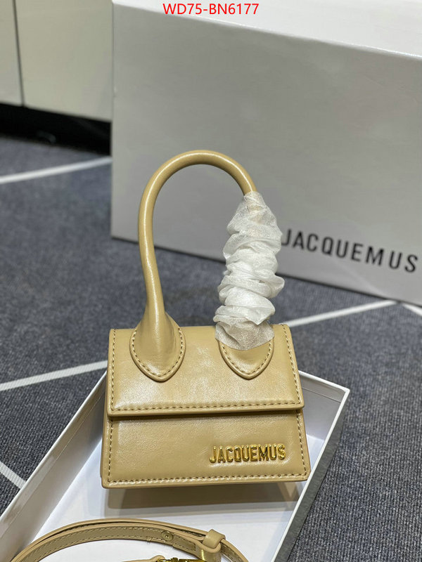 Jacquemus Bags(4A)-Handbag-,replica shop ,ID: BN6177,$: 75USD