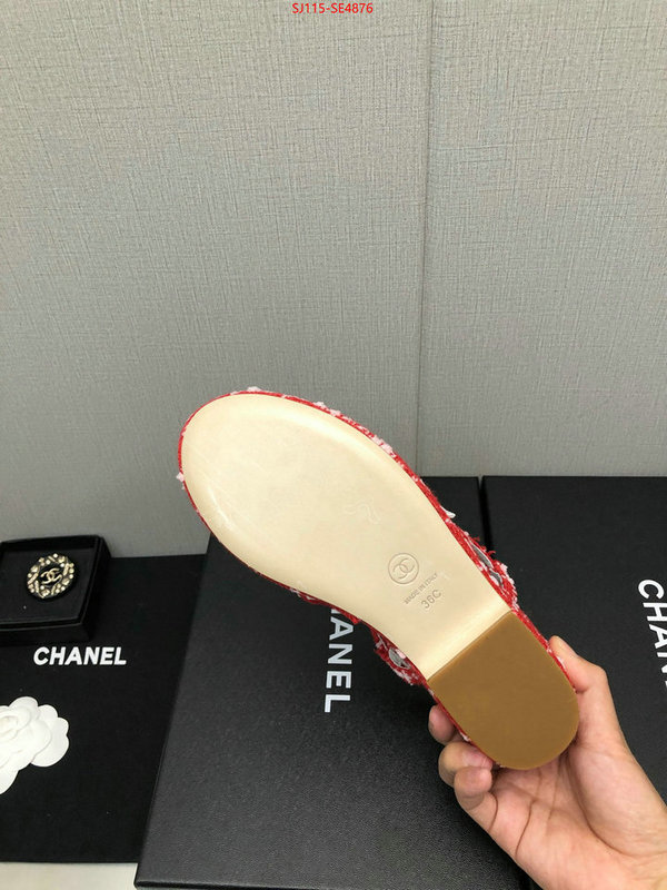 Women Shoes-Chanel,high quality , ID: SE4876,$: 115USD