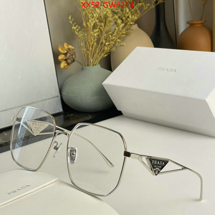 Glasses-Prada,fake high quality , ID: GW6214,$: 52USD