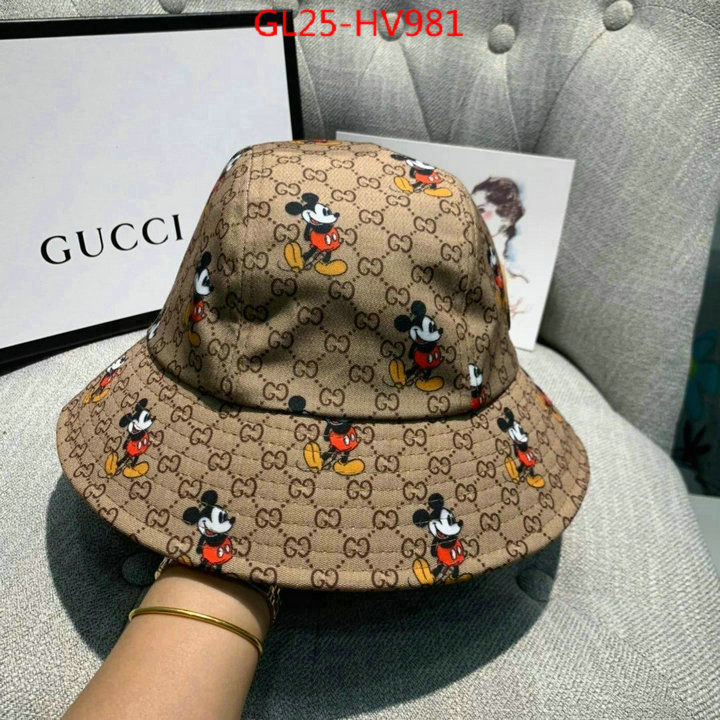 Cap (Hat)-Gucci,most desired , ID: HV981,$: 25USD