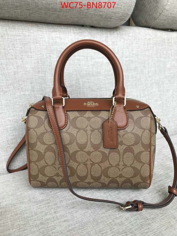 Coach Bags(4A)-Handbag-,shop ,ID: BN8707,$: 75USD